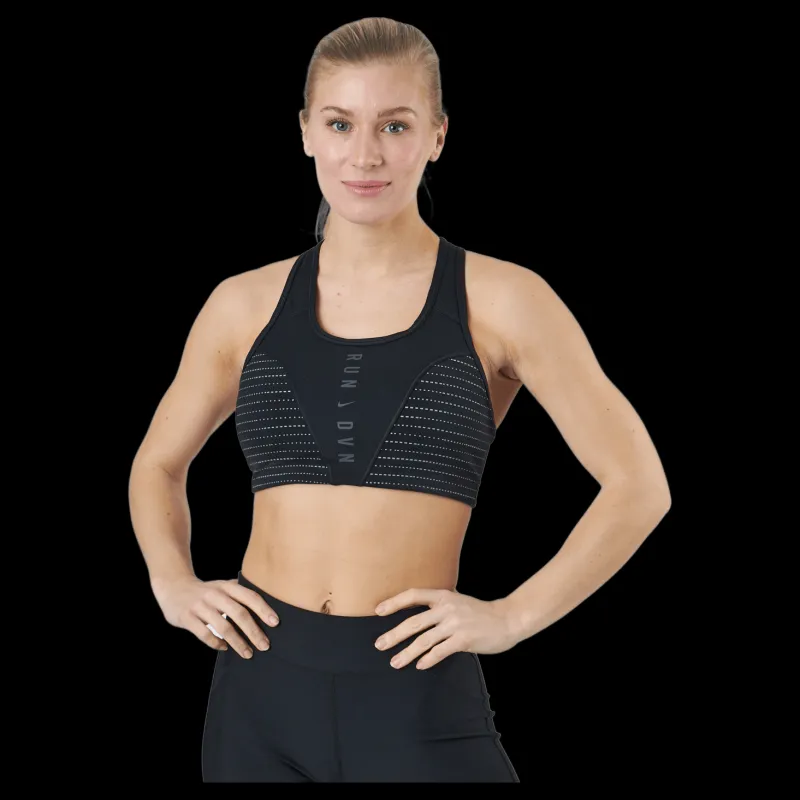 Best Nike Dri-fit Swoosh Run Division Wo Black/black/dk Smoke Grey Svart