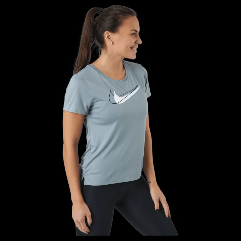 Clearance Nike Dri-fit Swoosh Run Women's Run Particle Grey/white Grå