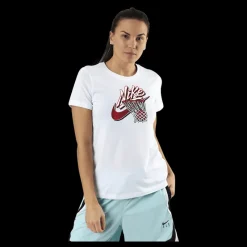 Hot Nike Dri-FIT Swoosh SS Tee White Vit