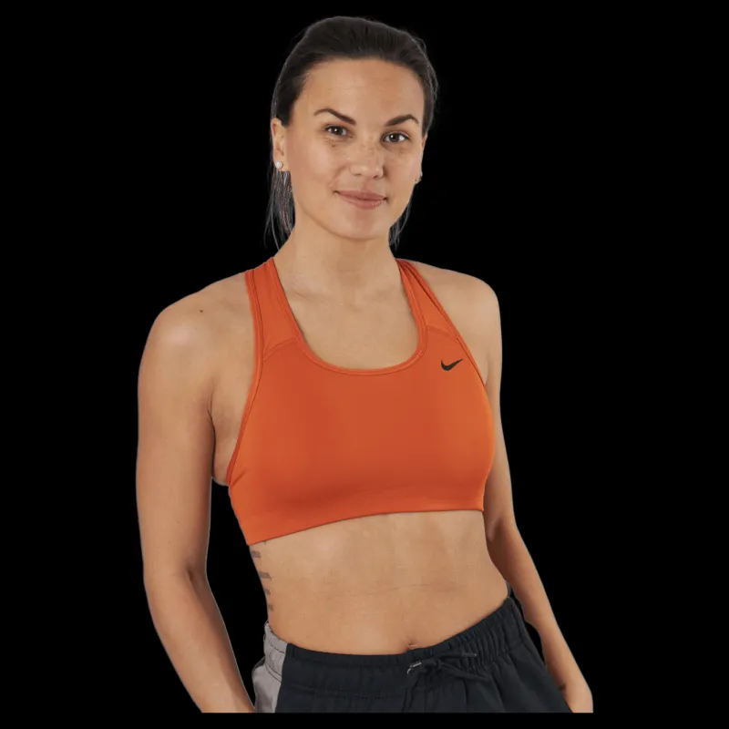Outlet Nike Dri-fit Swoosh Women's Medium- Sport Spice/black Orange