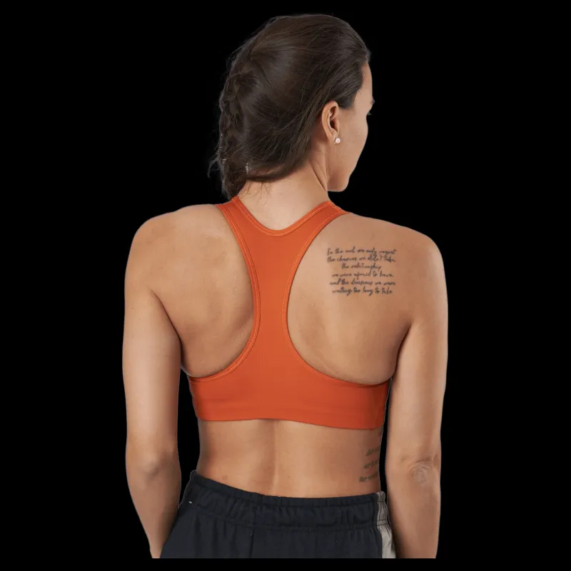 Outlet Nike Dri-fit Swoosh Women's Medium- Sport Spice/black Orange