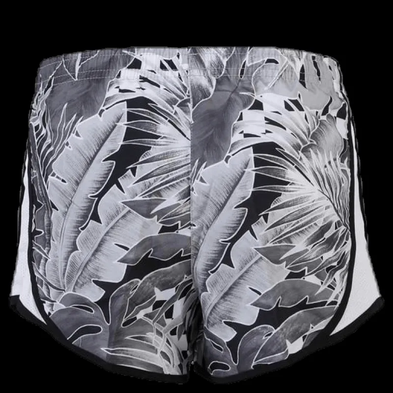 Nike Dri-FIT Tempo Printed Youth White/Black Grå Hot