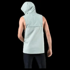 Nike Dri-FIT Therma Sleeveless Hood Black/Green Blå