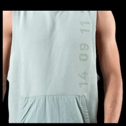 Nike Dri-FIT Therma Sleeveless Hood Black/Green Blå