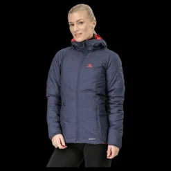 Clearance Salomon Drifter Loft Hoodie Pink/Grey Rosa och Grå