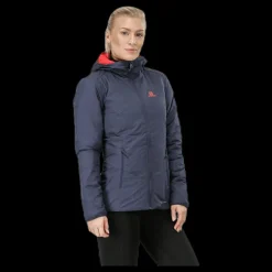 Clearance Salomon Drifter Loft Hoodie Pink/Grey Rosa och Grå