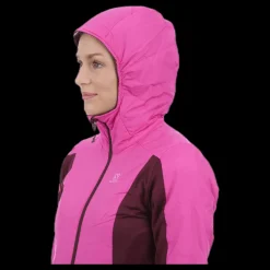 Salomon Drifter Mid Hoodie Pink Rosa Hot