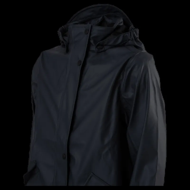 New Mountain Horse Drops Raincoat Junior Black Svart