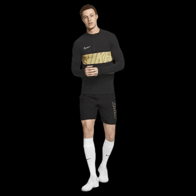 New Nike Dry Academy Drill Top Black/Gold Svart
