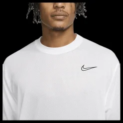 Hot Nike Dry Classic Top Ss White/Black Vit