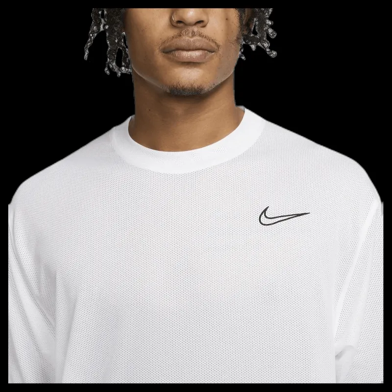 Hot Nike Dry Classic Top Ss White/Black Vit