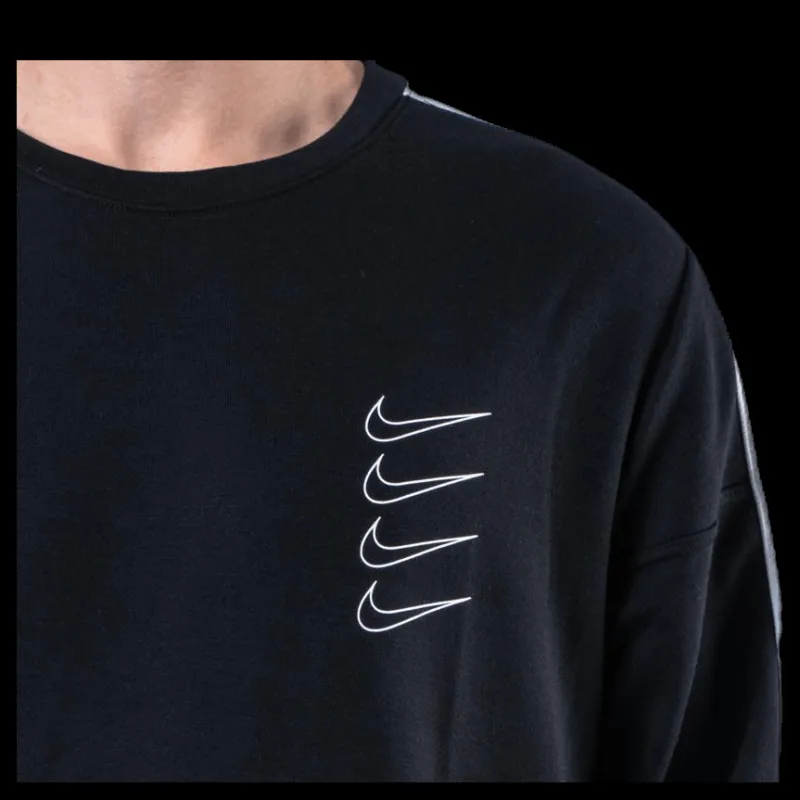 Hot Nike Dry Fleece Project X White/Black Svart