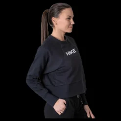 New Nike Dry Get Fit Crew Black Svart