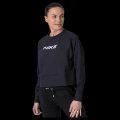 New Nike Dry Get Fit Crew Black Svart