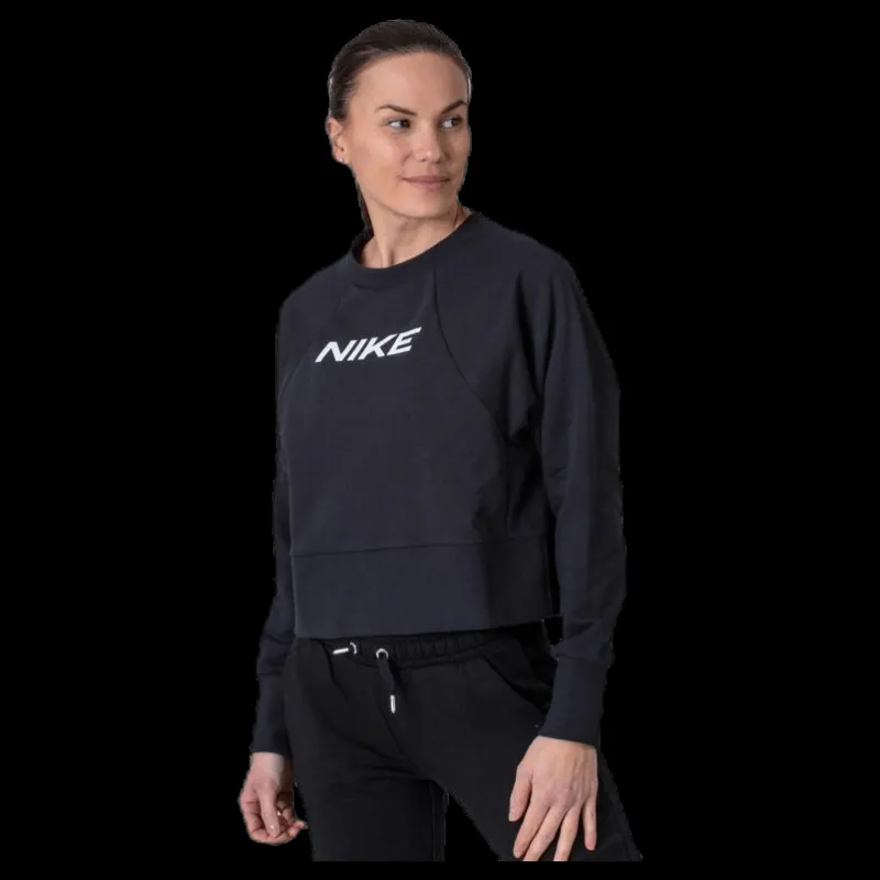 New Nike Dry Get Fit Crew Black Svart