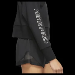 Nike Dry Get Fit Fleece Crew White/Black Svart Online