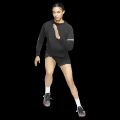 Nike Dry Get Fit Fleece Crew White/Black Svart Online