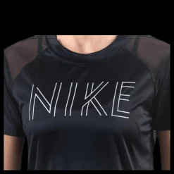 Nike Dry Miler SS Black/Silver Svart Sale