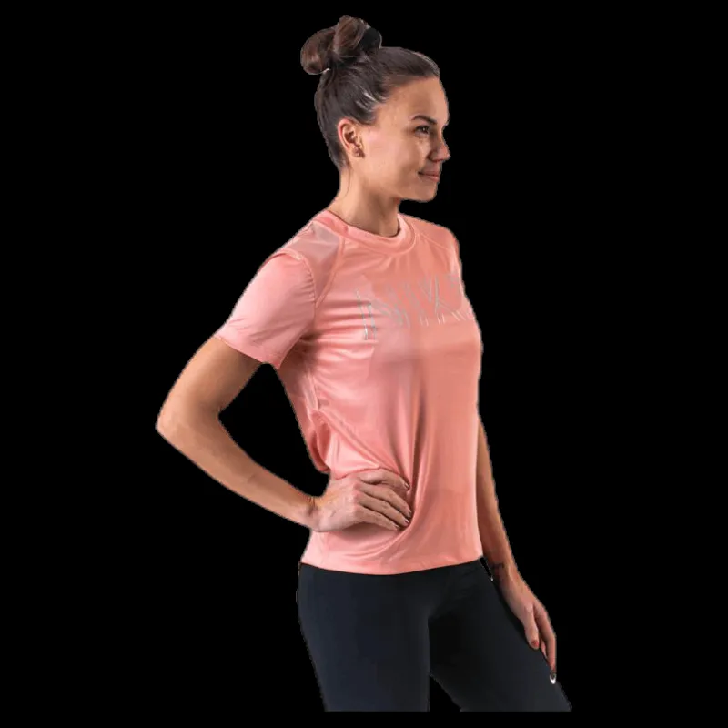 Clearance Nike Dry Miler SS Pink/Silver Rosa