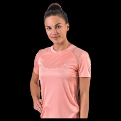 Clearance Nike Dry Miler SS Pink/Silver Rosa