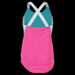 Nike Dry Tank Elastic Strap Blue/Pink Rosa