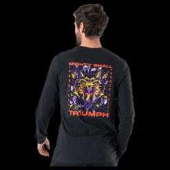Hot Nike Dry Tee LS Hook Black Svart