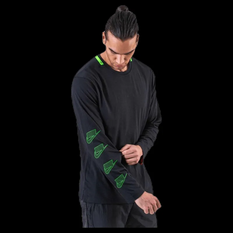 Nike Dry Top PX Black/Red Svart Discount