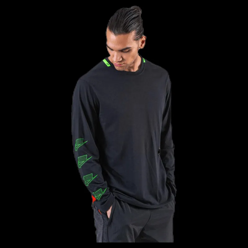 Nike Dry Top PX Black/Red Svart Discount