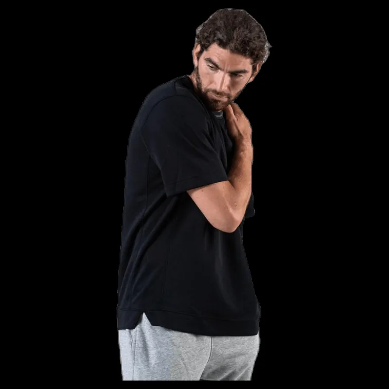 Nike Dry Top Ss Hoopxfly Black/Anthracite Svart Discount