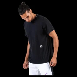 Nike Dry Top SS NSP Black/Red Svart Discount