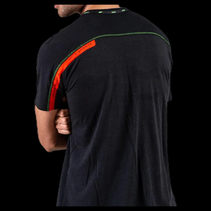 Nike Dry Top SS NSP Black/Red Svart Discount