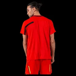 Clearance Nike Dry Top SS NSP Green/Red Röd