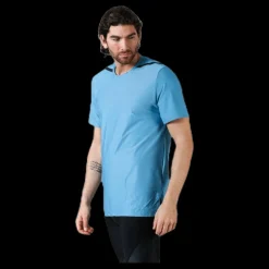 Best Nike Dry Top SS Tech Pack Blue Blå