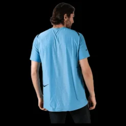 Best Nike Dry Top SS Tech Pack Blue Blå