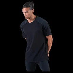 Sale Nike Dry Top SS TP1 Black Svart
