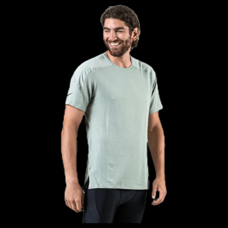 Nike Dry Top SS TP1 Black/Green Grå Discount