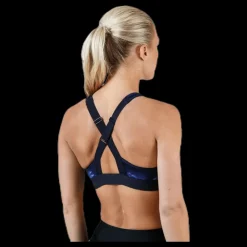 New adidas DTR Parley Bra Blue Blå