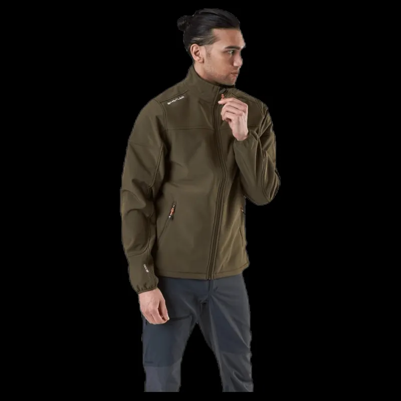 New Whistler Dublin Softshell Jacket Brown Brun