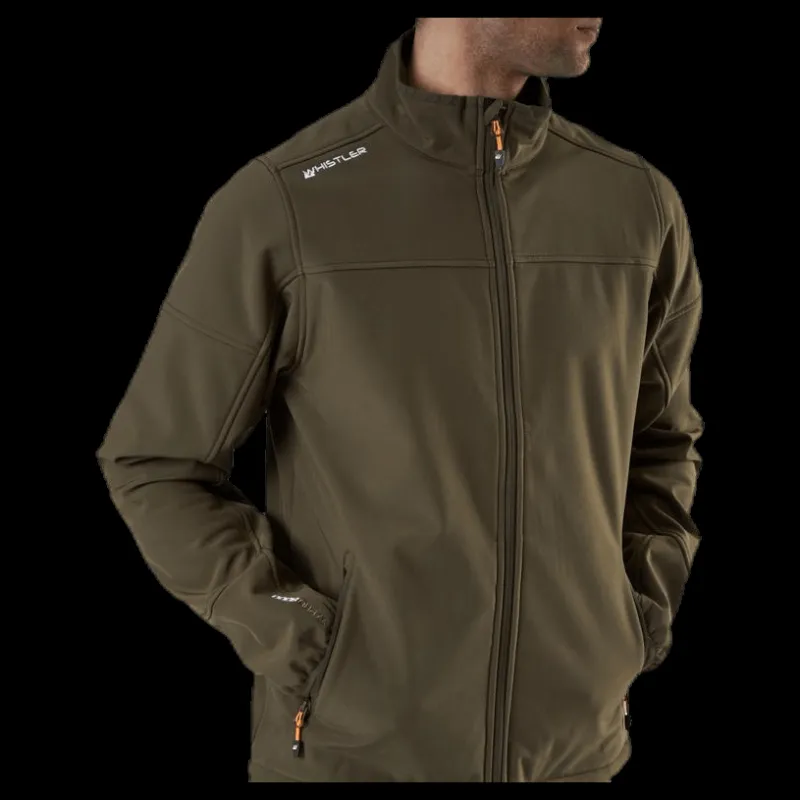 New Whistler Dublin Softshell Jacket Brown Brun