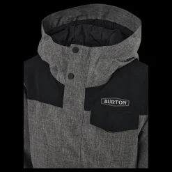 Clearance Burton Dugout Jacket - Boys' Grey Grå