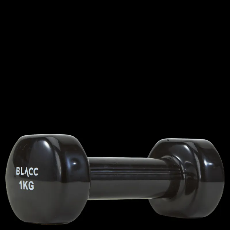 Discount BLACC Dumbbell 1 Kg Black Svart