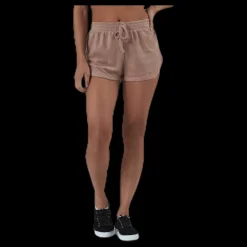 Sale Pieces Dunja Terry Mw Shorts Lounge Bc Red Röd