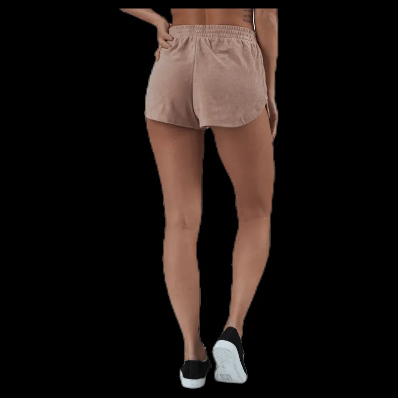Sale Pieces Dunja Terry Mw Shorts Lounge Bc Red Röd