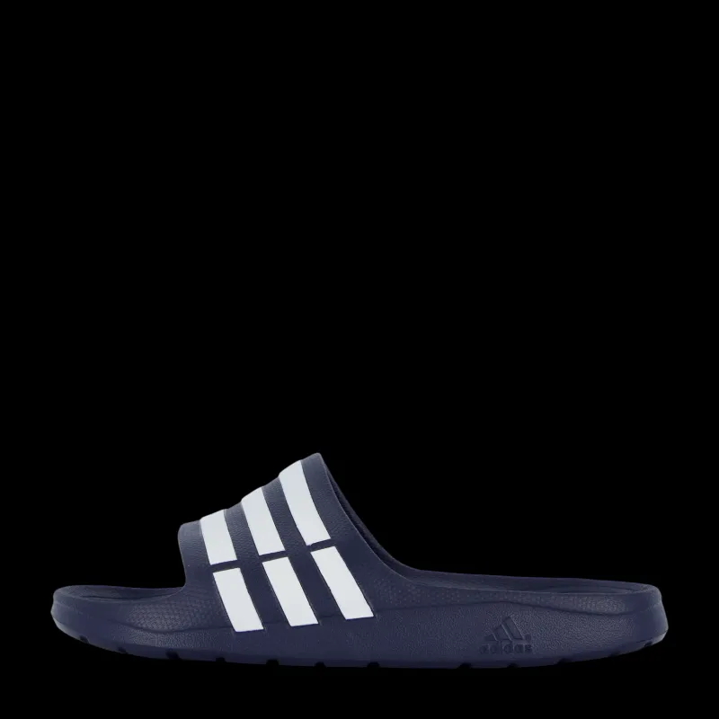 Best adidas Duramo Slides Dark Blue / White / Dark Blue Blå