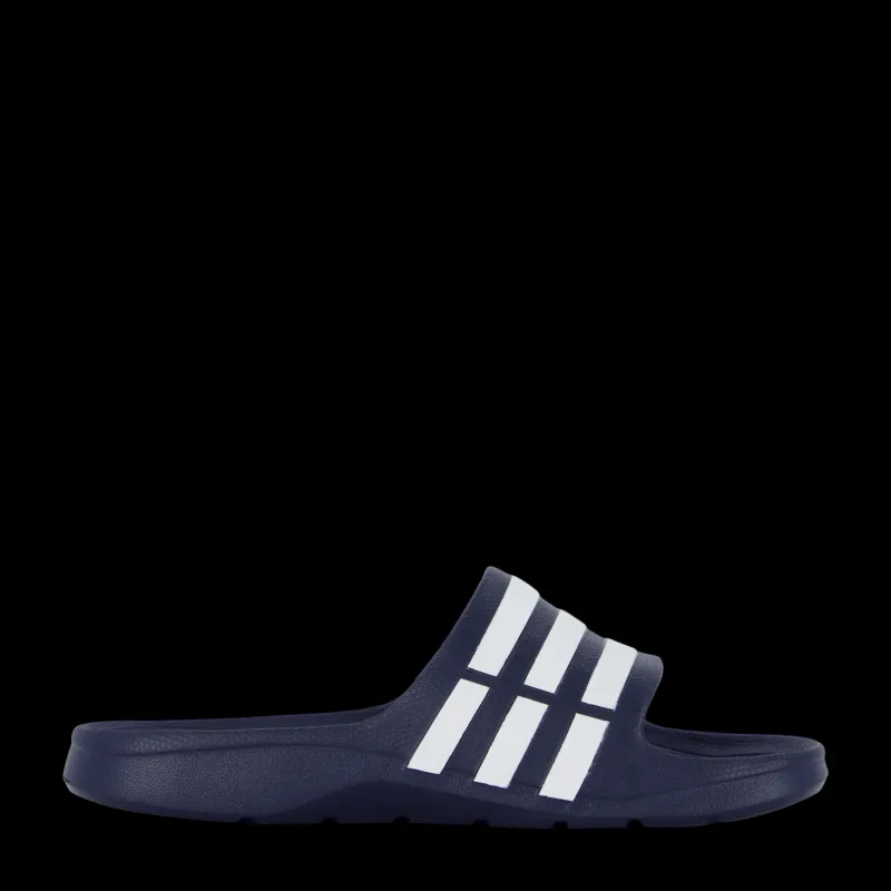 Best adidas Duramo Slides Dark Blue / White / Dark Blue Blå