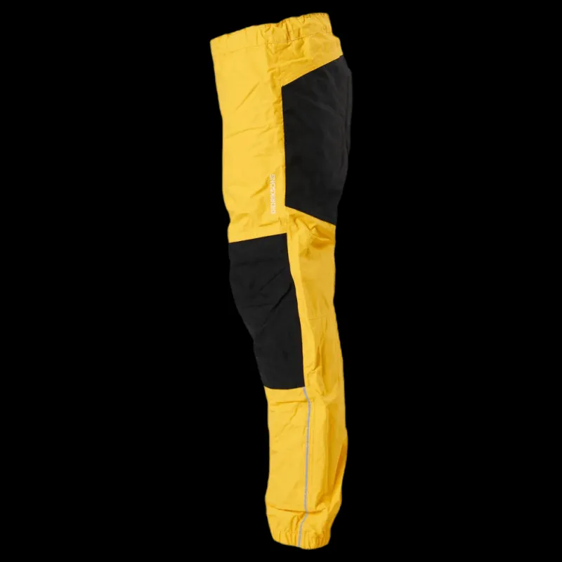 Hot Didriksons Dusk Kids Pant 2 Yellow Gul