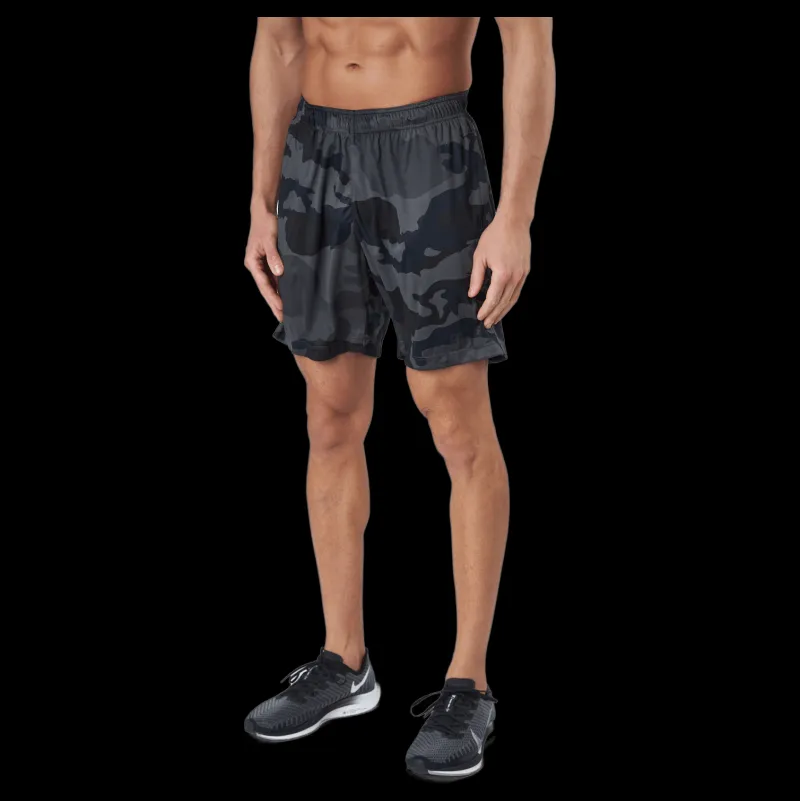 GASP Dynamic Shorts Dark Camo Svart Discount