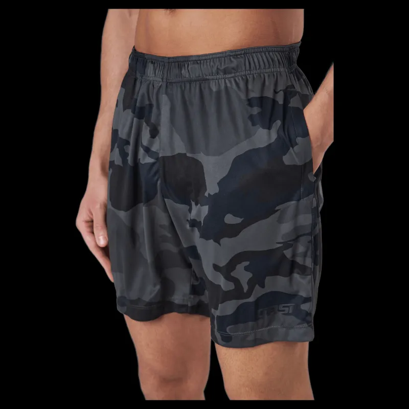 GASP Dynamic Shorts Dark Camo Svart Discount
