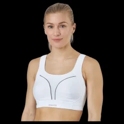 Abecita Dynamic. Sports Wireless Bra W White/grey Vit