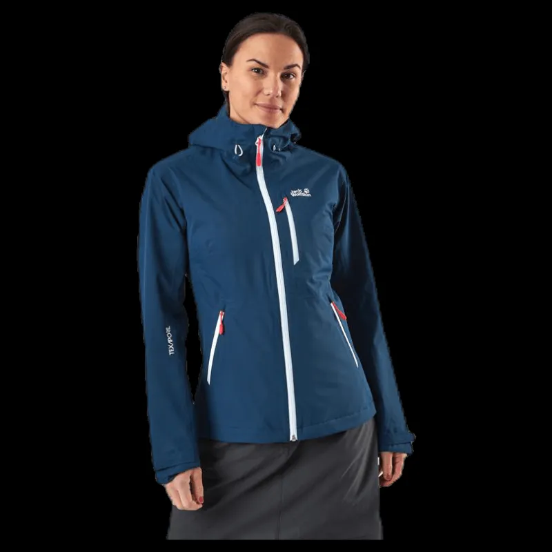 Online Jack Wolfskin Eagle Peak Jacket Blue Blå